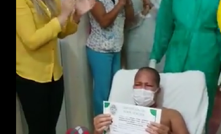 Augusto Castro foi o primeiro paciente internado na UTI da Santa Casa por causa da Covid-19