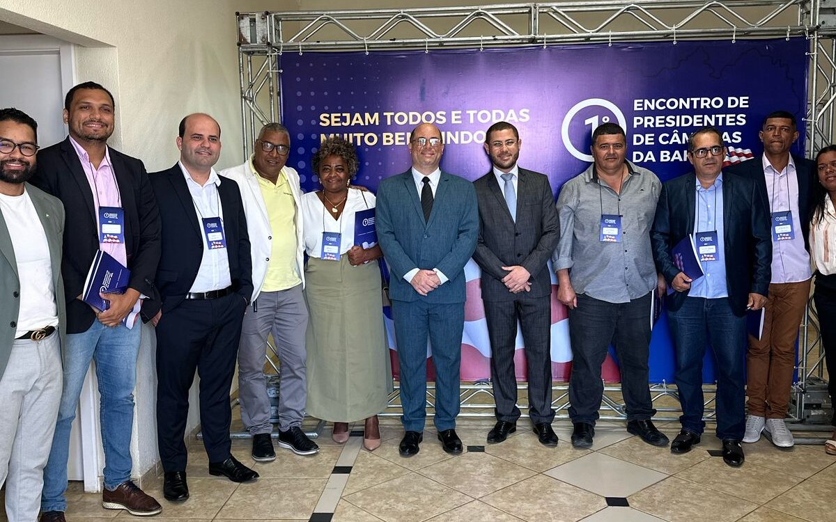 Legislativo unido: 1º Encontro de Presidentes de Câmaras da Bahia fortalece região sudoeste